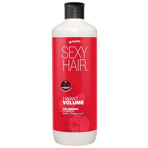 SexyHair I WANT VOLUME Shampoo/Conditioner | 10% More Volume | Lightweight Formula | All Hair Types*