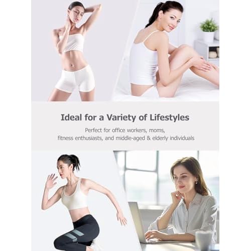 Lymphatic Drainage Massager & Anti Cellulite Massage Tool, Helps Reduce Stretch Marks & Cellulite, for Legs, Arms & Belly, Body Sculpting Machine with Microcurrent, Light, Heat & Vibration