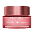 Clarins Multi-Active Renewing Night Moisturizer with Niacinamide | Smooth Fine Lines | Visibly Tighten Pores | Even Tone and Texture | Boost Glow | Strengthen Moisture Barrier | Dry Skin Type
