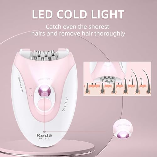 Epilators for Women Face with 2 Speeds Glabrouse Skin Epilator Face Trimmer Device Pluxy Hair Removal for Face Epilator Face Bikini Arm Legs Armpits