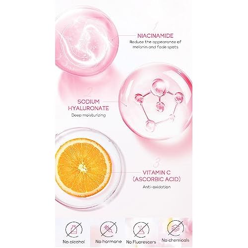 Travel Skincare Kit - Sakura Gentle Korean Skin Care Set for Teen Girls & Women | Hydrating Cleanser, Anti-Aging Serum, Moisturizer, Eye Cream - Radiant Skin Mini Holiday Box Gift (4PC)