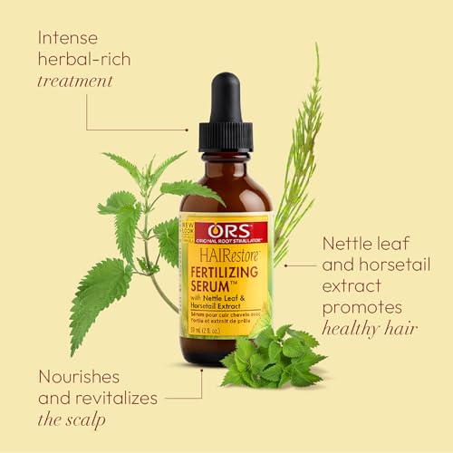 ORS HAIRestore Fertilizing Serum with Nettle Leaf and Horsetail Extract 2 Ounces (Pack of 3)