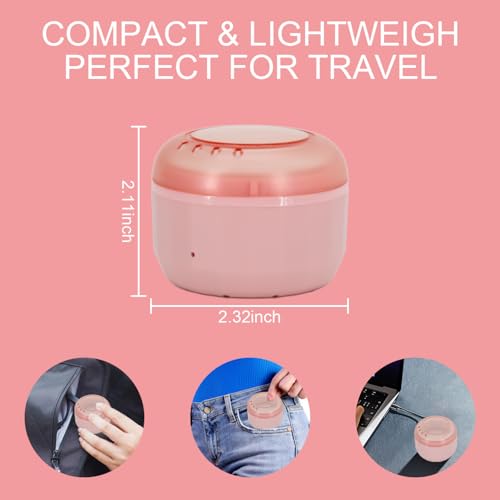 Nose Wax Kit for Men ? 50g Nose & Ear Hair Removal Wax, USB Fast Heat, Smart Temp, 10 Sticks, Painless & Easy Grooming Kit with Full Accessories (Pink)