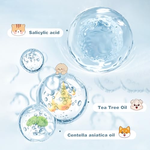 VENROCK Pimple Patches for face,24 Cute Pet Shapes 48 Count Hydrocolloid Acne Treatment for Covering Zits & Blemishes Spot for Kids & Adults, with Salicylic Acid, Tea Tree Oil, Centella Asiatica Oil
