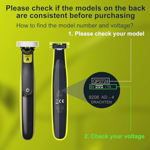 BENSN 5V Charger Cord Compatible with Philips Norelco Shaver Series 2000 3000 5000 7000 9000, 2400 3900 5400 5000X 7200 i9000 MG7910 MG5910 MG9510 MG9522 MG3919 MG7970 MG5970 BG5495 XP9402 HS9980