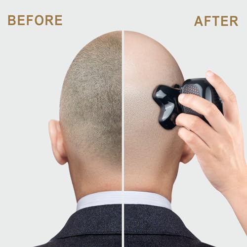 Hatteker Foil Shaver Bald Head Shaver Electric Shaver Razor for Men Precision Trimmer Beard Clipper Triple Blades Waterproof Cordless