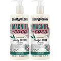 Soap & Glory Magnifi-Coco Body Lotion - Coconut Body Moisturizer with Vitamin A, Shea Butter & Rose Canina Fruit Oils - Rich Moisturizing Lotion for Dehydrated Skin (500ml) (Pack of 2)