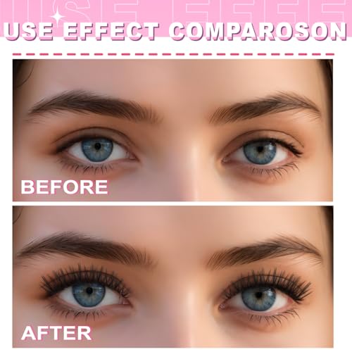 Natural Lash Kit Wispy Eyelash Extensions Individual Lash Extensions Kit with Lash Bond Seal Remover DIY Lash Kit(ZF-D)