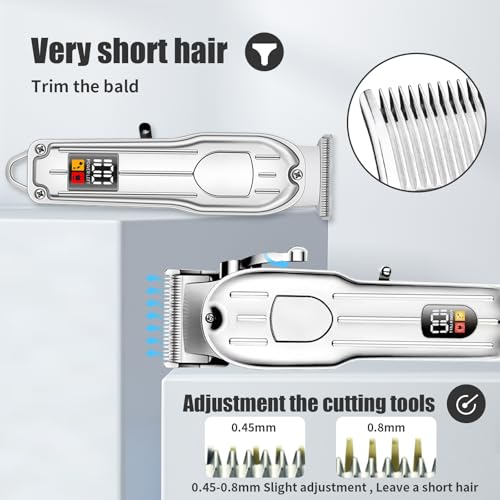 Hair Clippers for Men,Beard Trimmer for Mens,Professional Electric Hair Clipper Set,Men's Electric Hair Clipper,Cordless Hair Trimmer for Family,Gifts for Men.
