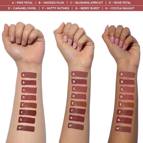 KIRO Glossfinity Cr?me Gloss | Nutty Nutmeg | Gloss for a Luminous Finish | Hydrating, Non-Sticky Formula Enriched with Murumuru & Cupua?u Butters | 8 Shades Perfect for Every Indian Skin Tone | 5ml