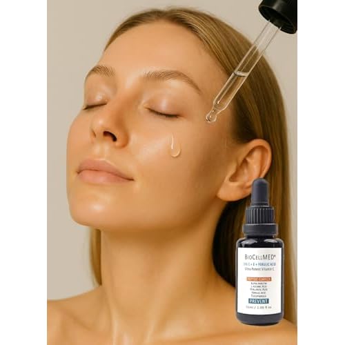 15% CE+Ferulic Vitamin C Serum for Face with C-Ester, Alpha Arbutin & Ultra Low Molecule Hyaluronic Acid