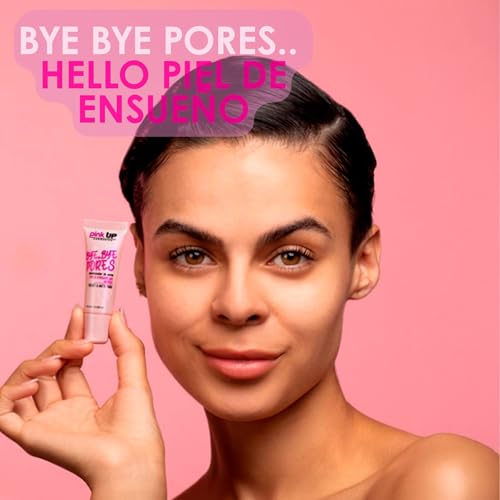 PINK UP Bye Bye pore Minimizer of pores | Make Up | Primer | Pore Minimizer | Smooth and uniform skin | Matte effect free of anti-aesthetic shine | Maximum hydration