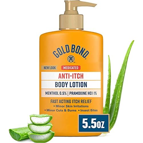 Gold Bond Anti-Itch Lotion 5.5 Ounce Pump (Pack of 3)