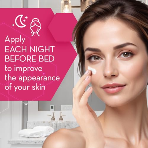 Cicatricure Anti-Wrinkle Night Face Cream: Intensive Overnight Aging Care, Moisturizes & Reduces Fine Lines, Advanced Anti-Aging Formula, 3-Pack, 1.7 oz Each