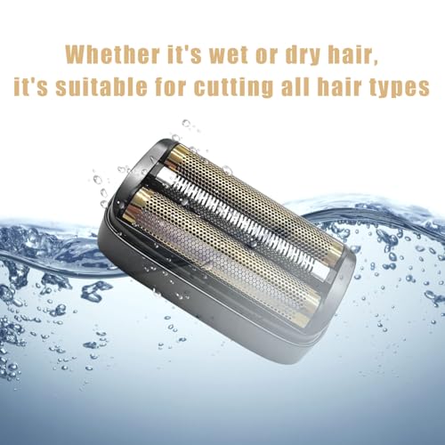 For Andis Foil Shaver Replacement Head for Model 17300 reSURGE Electric Shaver Replacemen Blades (Black/1Pack)