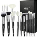 BEILI 15PCS Makeup Brushes Set, Professional Beauty Brushes Set for Foundation Powder, Concealer, Eyebrow, Eyeshadow, Contour, Eyeliner, Eye Blending Brush