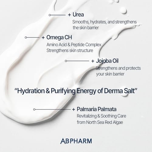 Derma Salt Cream, Long-lasting hydration for up to 150 hours, Korea¡¯s No.1 Derma Salt Cream, Clinically tested for sensitive skin, Vegan certified, free from 36 other harmful ingredients