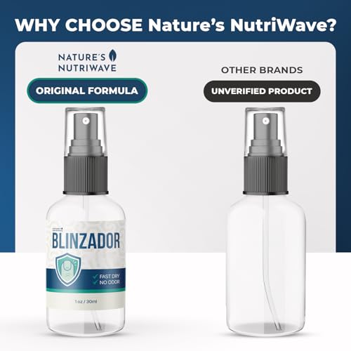 Blinzador ? Natural Spray for Foot & Nail with Plant-Based Ingredients ? Fast-Drying, Odorless, Easy-to-Use | 1oz (30ml), 3 Month Supply