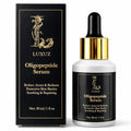 LUXUZ Oligopeptide Facial Serum for Acne Removal, Dark Spot Corrector & Skin Repair ? Post Acne Marks Fading, Glass Skin Brightening Serum with Peptides & Niacinamide ? Non-Comedogenic, 1.0 fl oz