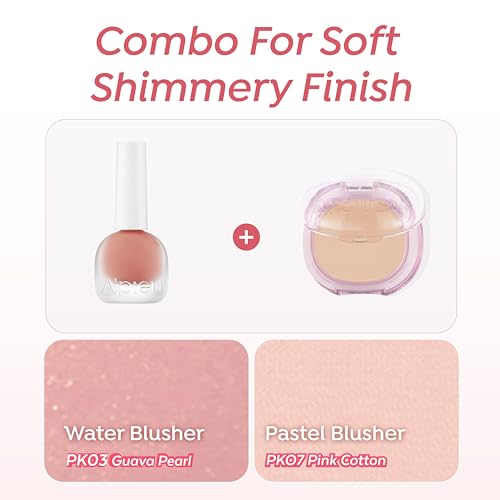 A'PIEU Juicy-Pang Water Blusher [PK03] ? Fruity Liquid Blush for Cheeks, Buildable & Blendable Color, Hydrating Dewy Finish with Fruit Extract Blend & Rose Flower Water, 0.31 fl oz