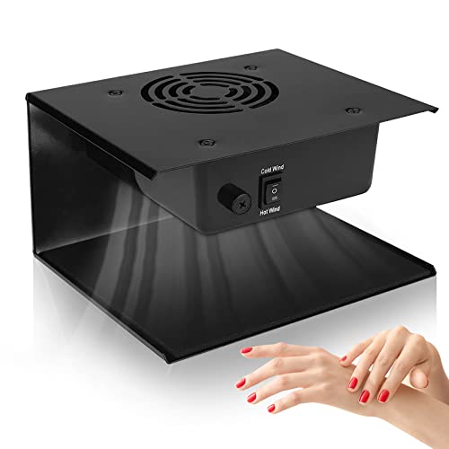 Nail Dryer Fan for Regular Polish 110V 300W Professional Nail Drying Fan with Hot and Cool Air for Hands and Feet Salon Air Nail Dryer Blower Fan for Manicure Salon and Home Use