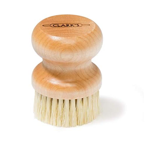 CLARK'S Small Scrub Brush and Cast Iron Soap | Maintain All Cast Iron and Carbon Cookware