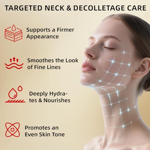 Neck Firming Cream - Retinol, Collagen & Hyaluronic Acid Neck Cream, Anti-Aging, Firming, for Neck & D?collet? - 1.76 fl.oz