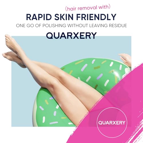 QUARXERY Body Hair Removal Cream For Women & Men, 5-10 Mins Painless Depilatory Cream For Sensitive Skin With Soothing Aloe Vera & Avocado Extract, Moisturizing & Smooth, for Underarms, Legs, Arms