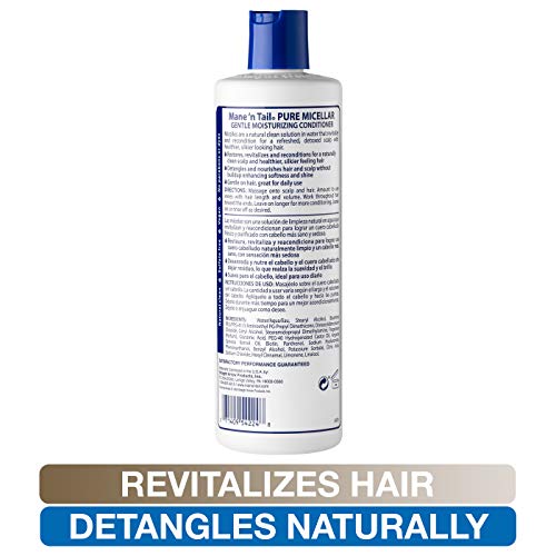 Mane 'n Tail Micellar Conditioner Biotin Infused, Creamy White, 11.2 Ounce