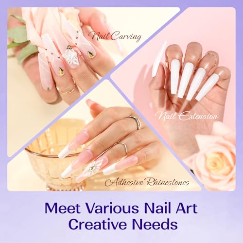 Monomer Acrylic Nail Liquid: 500ml EMA Monomer Nail Acrylic Liquid for Beginners and Professionals DIY Carving and Extension At Home Perfect for French Nails