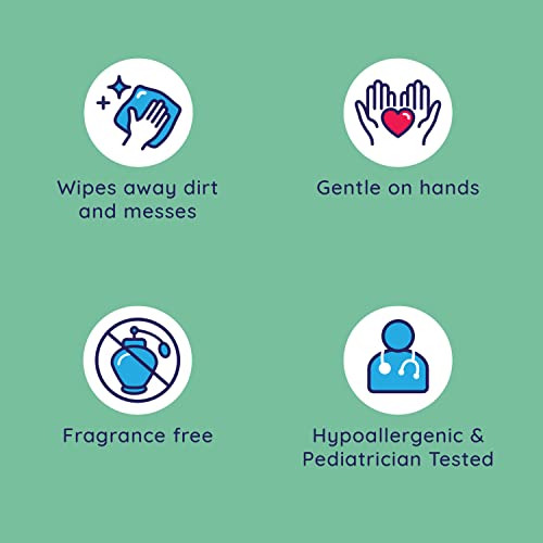 Wet Ones Hand and Face Wipes Singles, ?Unscented Wipes for Sensitive Skin | Individual Wipes, Hand Wipes Individually Wrapped?| 24 ct. (6 pack)