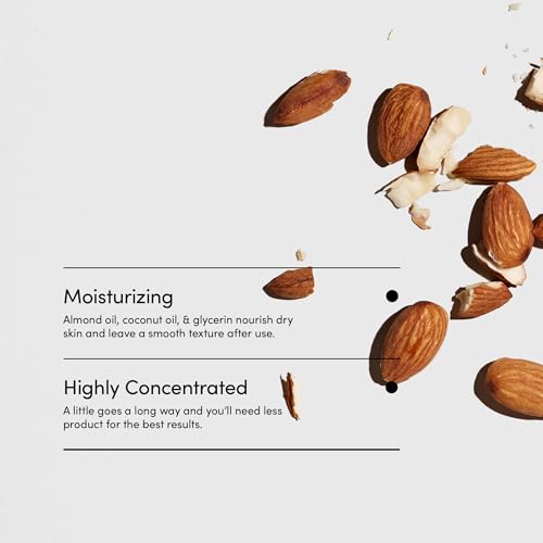 LATHER - Almond Shave Cr?me, 4 oz - Non-Foaming Luxurious Shaving Cream for Women and Men - Almond Oil, Vitamin E, Omega Fatty Acids - Sensitive Skin Safe - Vegan & Cruelty Free - Beauty & Skincare