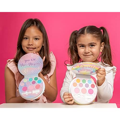Lip Smacker Sparkle & Shine Eyeshadow Makeup Palette, Unicorn Palette | Christmas Make Up Collection | Holiday Present | Gift for Girls