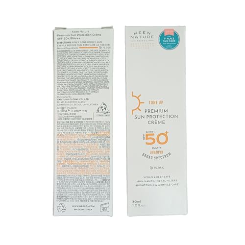 Non-nano sun protection, Dr. Orga, Premium Sun Protection Cream (SPF50+ PA+++) 1.01 FL.OZ.