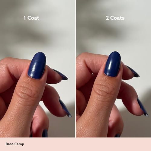 Dazzle Dry Nail Lacquer (Step 3) - Base Camp - A deep blue purple. Full coverage cream. (0.5 fl oz)