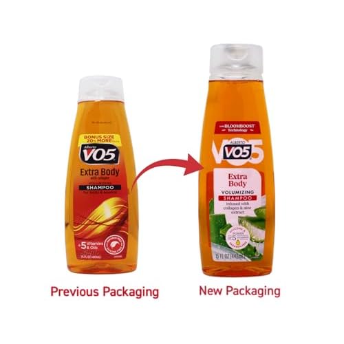 Alberto V05 Extra Body Volumizing Shampoo, 12.5 Ounces (Pack of 2)