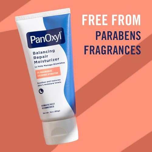 PanOxyl Complete Cleanse, Manage & Moisturize Bundle - Acne Foaming Wash Benzoyl Peroxide 10%, PM Balancing Repair Moisturizer, AM Oil Control Moisturizer & Clarifying Exfoliant with 2% Salicylic Acid