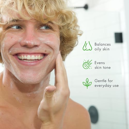 Tiege Hanley Acne Treatment Skin Care Set for Men, System Level 1, Tiegeclear Advanced Routine With Salicylic Acid Wash, Glycolic Acid Pads, and Serum, All Skin Types, Men¡¯s Skin Care, 3 Piece Kit