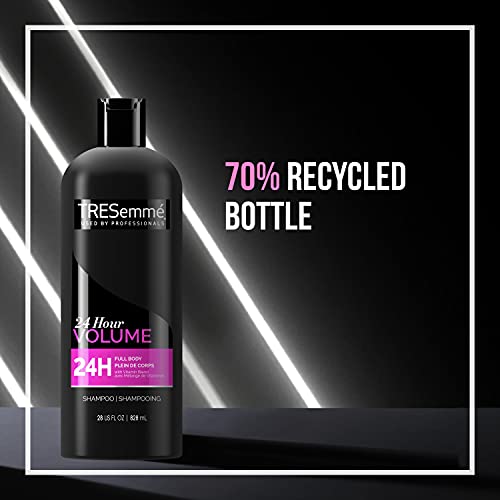 TRESemm? Pro Solutions Thickening Shampoo Shampoo for Fine Hair 24 Hour Volume Hair Care With Volume Control Complex and Silk Proteins 28 oz