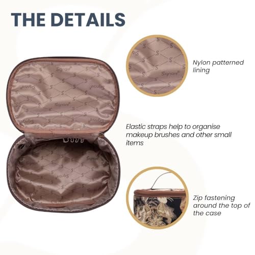 Signare Womens Vanity Bag/Toiletry Case/Make-Up Case, Available in 14 Designs