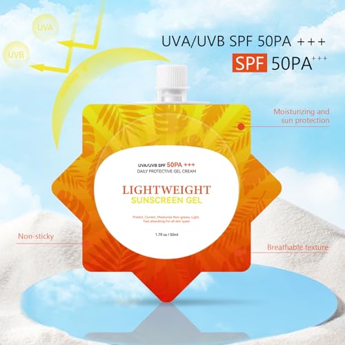 Ultrawhite Airy-Fit Sunscreen SPF50 PA++++ | 1.7floz Travel-Size Face Sunscreen | Moisturizing UVA/UVB Protection for Daily Use | Non-Greasy, No White Cast, Water-Resistant (2)