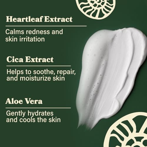 LE GUSHE Heartleaf Foam Face Wash - Gentle Facial Cleanser for Deep Cleansing - With Cica & Hyaluronic Acid - Soothing Face Wash for Women - Inspired by Korean Skin Care (150 ml/5.07 fl oz)