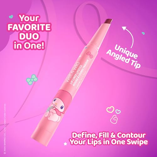 wet n wild My Melody and Kuromi Lip Liner Lipstick - Care to Share