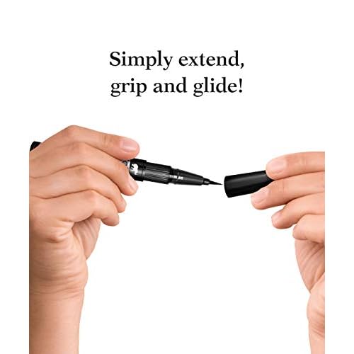 Kokie Retractable Liquid Eyeliner, Pointed Felt Tip, Waterproof & Smudge Free, Long-lasting, Vegan, Cruelty-Free