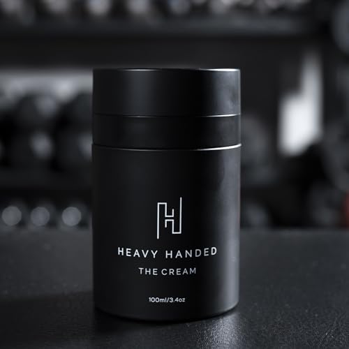 Heavy Handed The Cream ? Hand Recovery Cream for Cracked, Dry, Overworked Hands, Fast-Absorbing, Non-Greasy, 3.4 oz