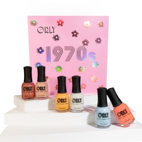 Orly 50th Anniversary Limited Edition 1970s Collection 6PIX Box Set