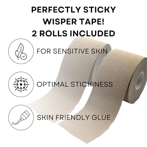 Tattoo Cover Up Tape | Perfectly Sticky & Full Coverage| 7.5 cm x 9 m |Waterproof & Breathable | Ultra Thin, Ideal for Covering Big Tattoos (light)