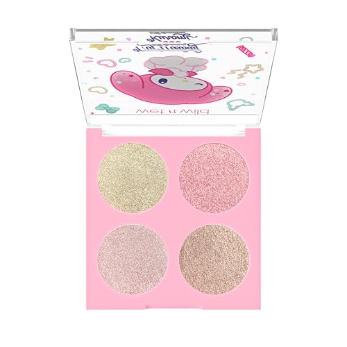wet n wild My Melody and Kuromi Face Quad - My Sweet Glow