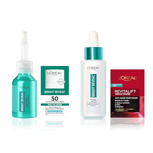 L'Oreal Paris Bright Reveal Exfoliant Peel + Niacinamide Serum, 1 kit