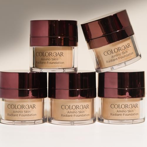 Colorbar Amino Skin Radiant Foundation - Liquid Foundation Makeup - Medium to Full Buildable Coverage Hydrating Foundation - 004 Rose Mild - 0.5 oz